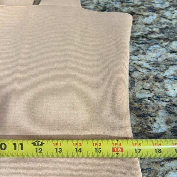 House Of Harlow 1960 Bandage Square Neck Mini Dress In Desert Mist Size L - Picture 8 of 10